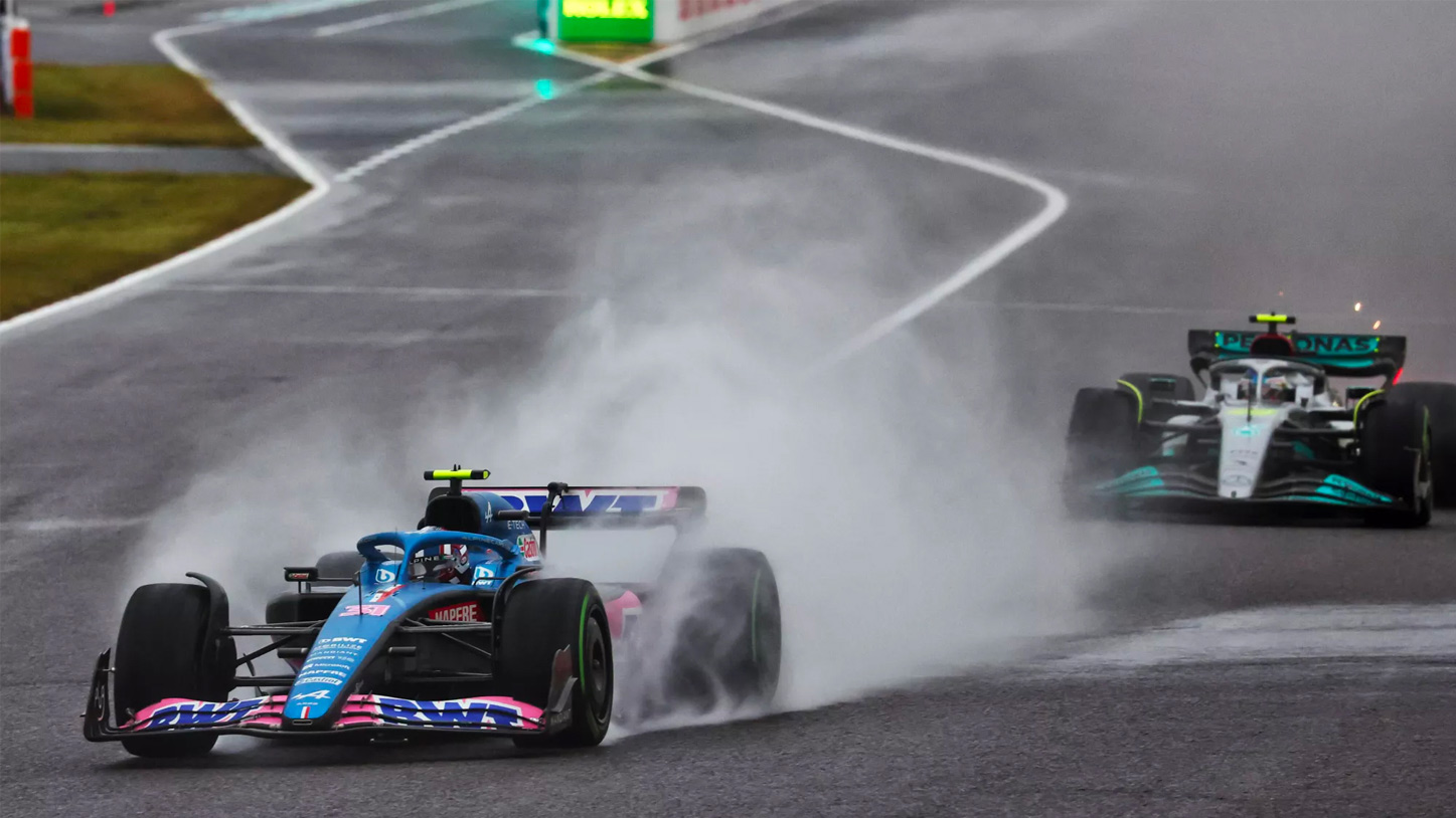 Esteban 4e et Fernando 7e au grand prix du Japon