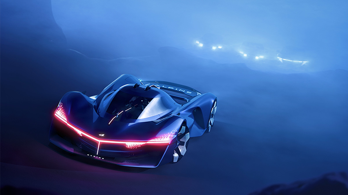 Alpenglow, la nuova concept car di Alpine