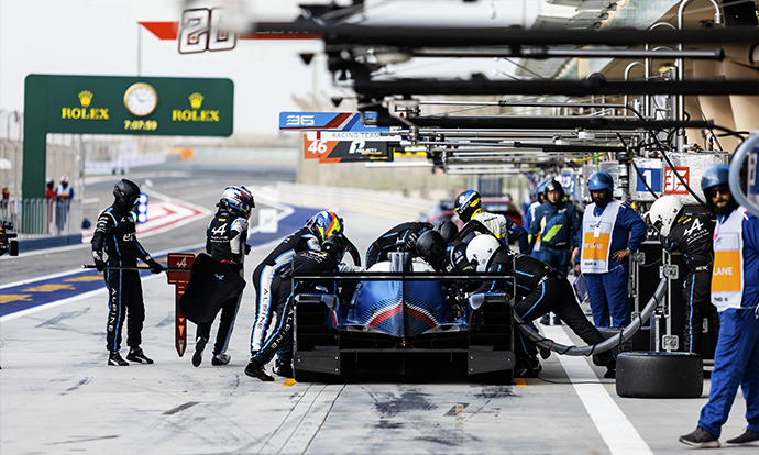 Alpine runner-up in the FIA World in Bahrain