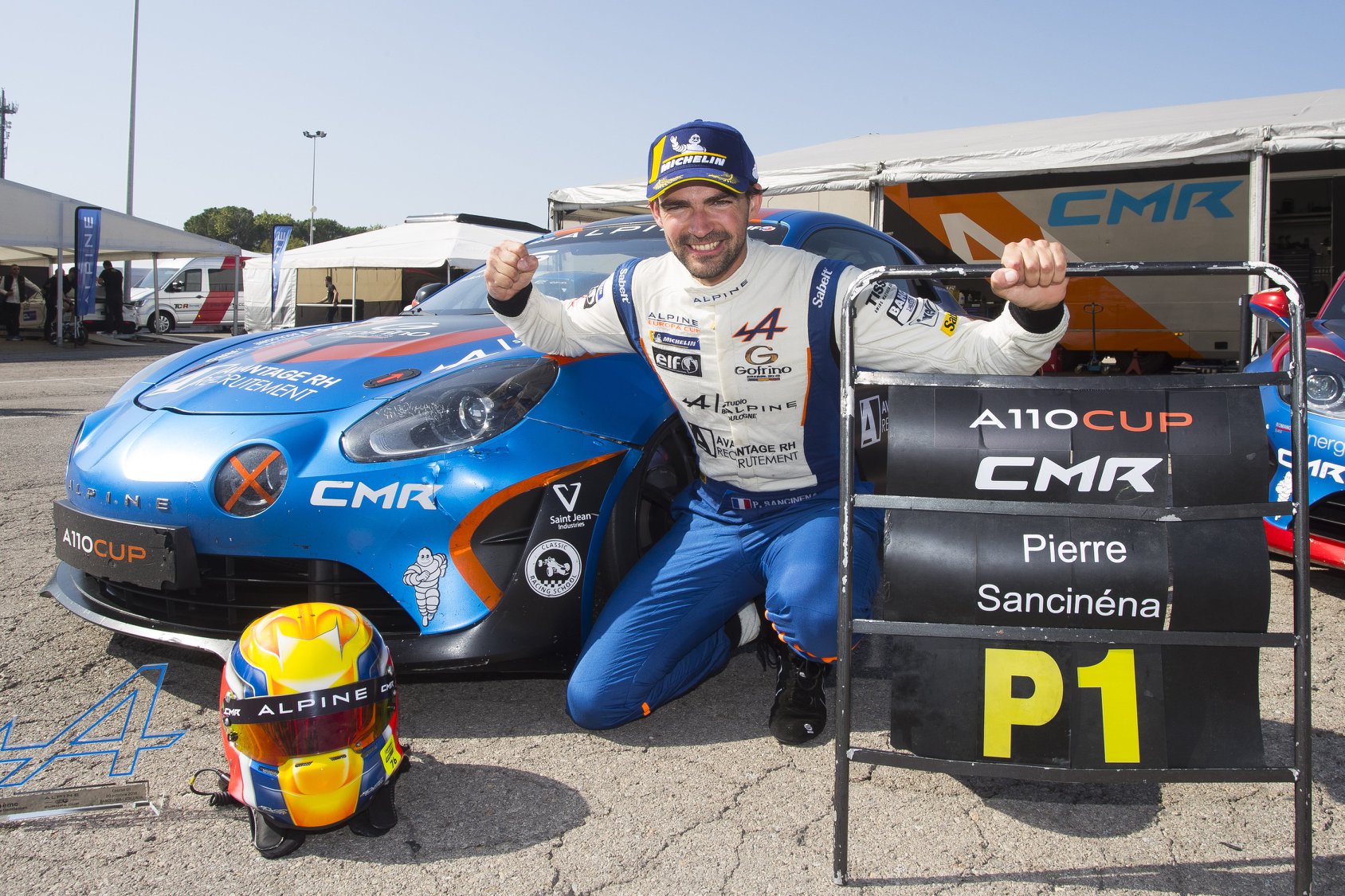 Alpine Europa Cup et GT4 International Cup : double victoire raflée par Pierre Sancinéna