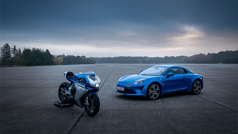 Alpine s’associe à MV Agusta