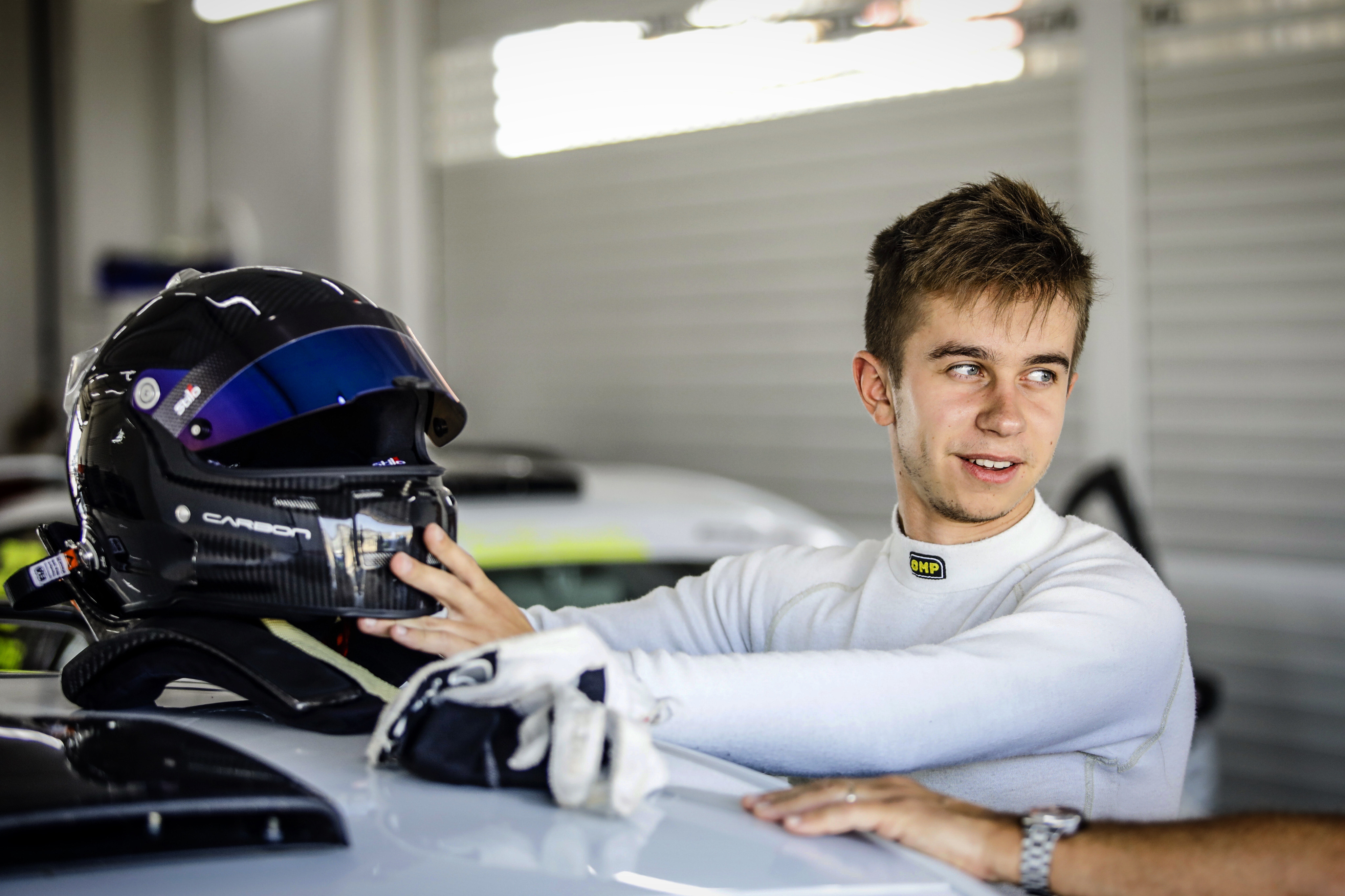 Léo Boulay, jeune pilote sponsorisé par Alpine